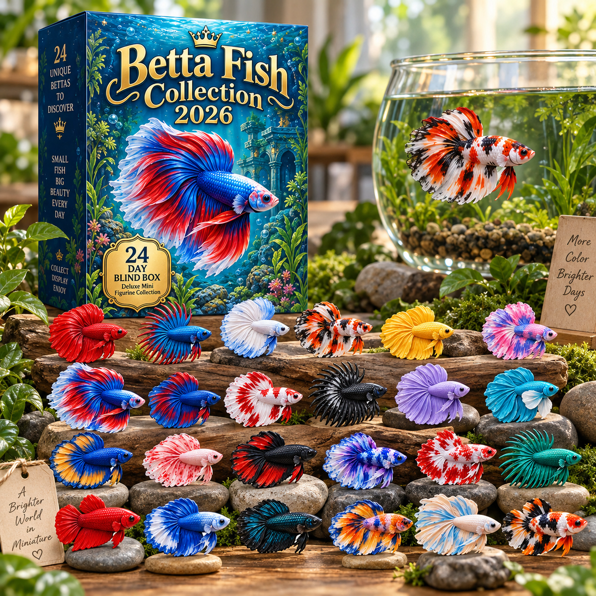 2026 Betta Fish Collection Advent Calendar