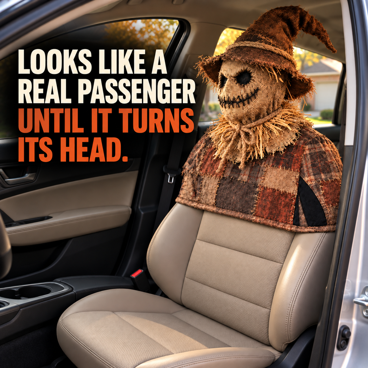 💀Rotating Head Halloween Prank Decoration