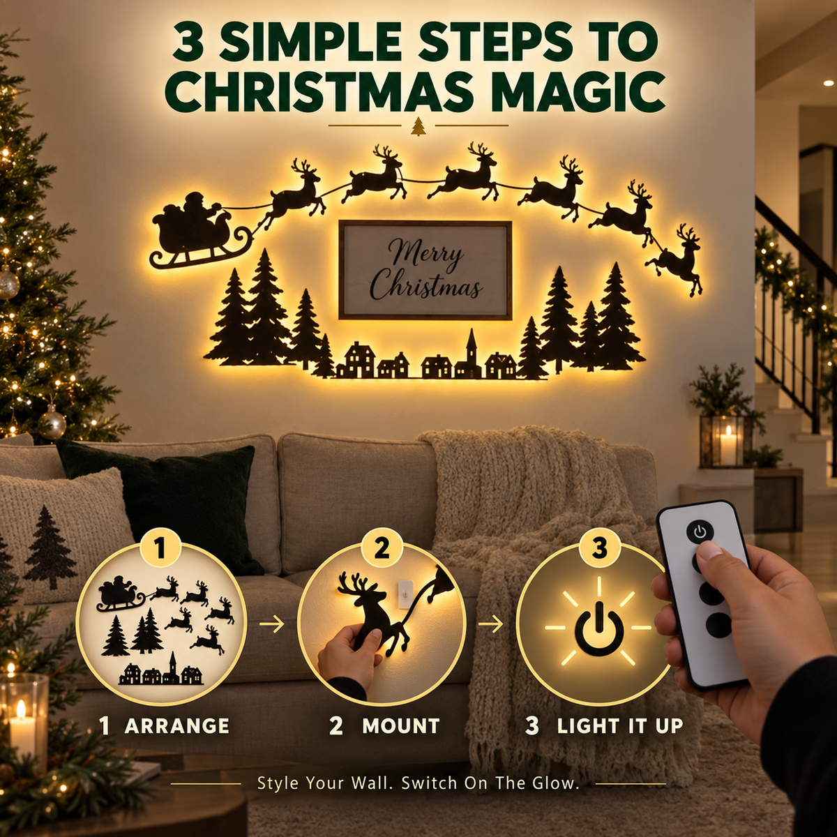 Bring Santa’s Magical Journey Home This Christmas 🦌