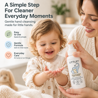 ✨ Infant & Toddler Hand Cleanser – Gentle Baby Hand Cleaning Spray for Everyday Care