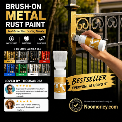⏳Time-Limited Special⏰Refresh paint surfaces in one simple spray!✨🏠Water-Based Metallic Silver Paint with Built-in Brush💥👍