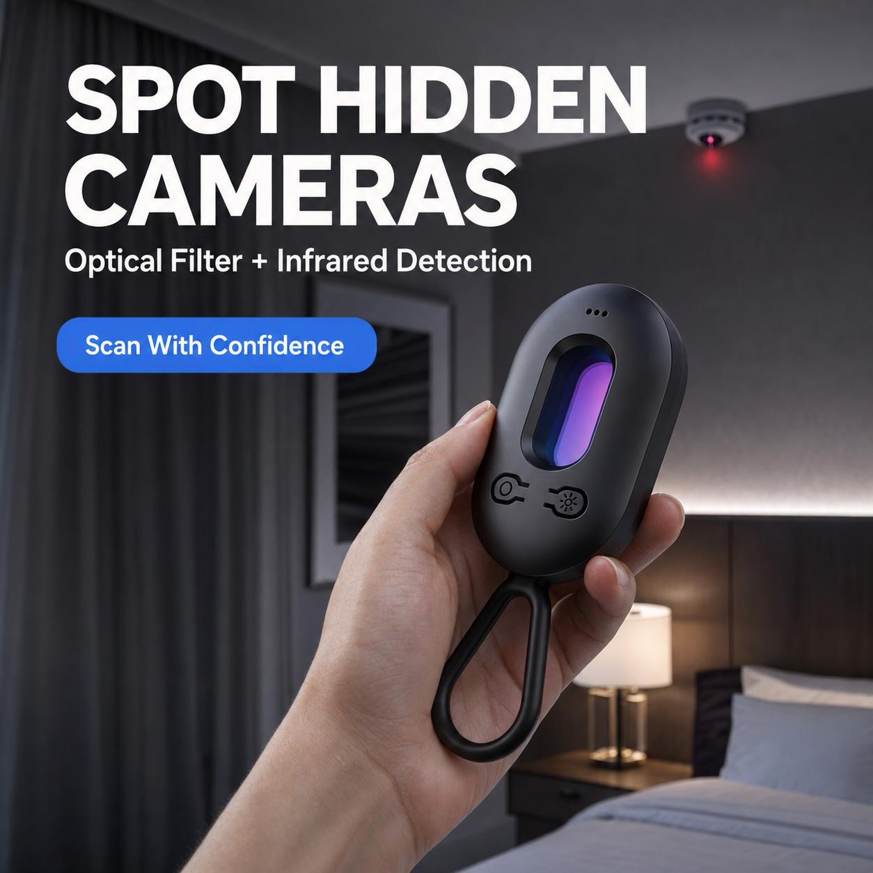 Hidden Camera Detectors and GPS Trackers for Travel and Home