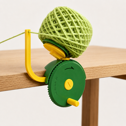 🧶 Manual Yarn Winder – Turn Loose Yarn Into Neat, Organized Cakes ✨