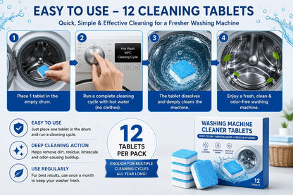 Washing Machine Cleaning Tablets
