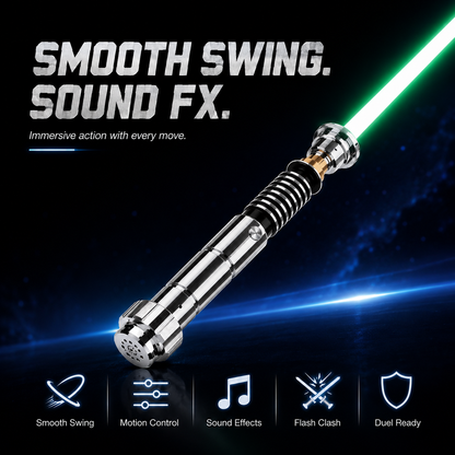 🔥LAST SALE 55% OFF🛡️Legendary Luke Skywalker RGB Lightsaber – Motion-Activated with Infinite Colors