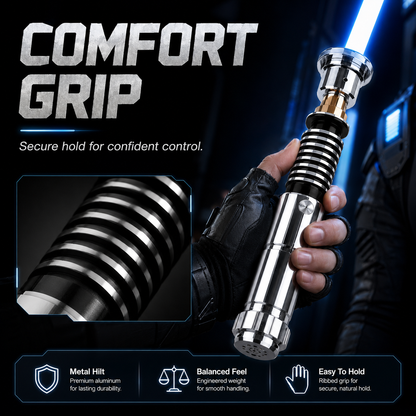 🔥LAST SALE 55% OFF🛡️Legendary Luke Skywalker RGB Lightsaber – Motion-Activated with Infinite Colors