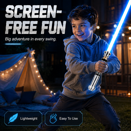 🔥LAST SALE 55% OFF🛡️Legendary Luke Skywalker RGB Lightsaber – Motion-Activated with Infinite Colors