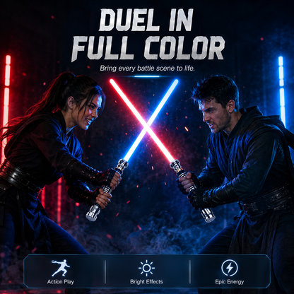 🔥LAST SALE 55% OFF🛡️Legendary Luke Skywalker RGB Lightsaber – Motion-Activated with Infinite Colors