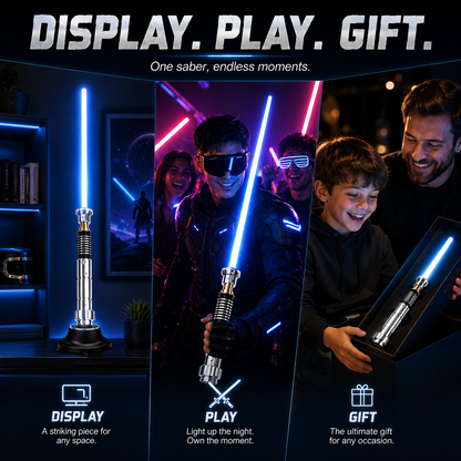 🔥LAST SALE 55% OFF🛡️Legendary Luke Skywalker RGB Lightsaber – Motion-Activated with Infinite Colors