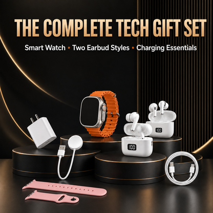 2.01" HD Smart Watch for Men & Women – Bluetooth Calls, Fitness Tracker, Heart Rate Monitor & Message Notifications