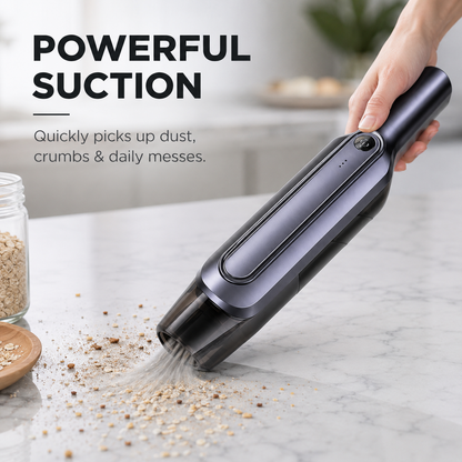 🧹 Cordless Handheld Vacuum Ultra-Light Powerful | Free Gift & Limited Discount