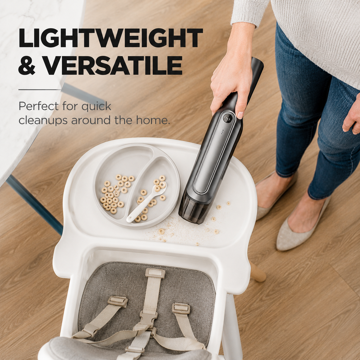 🧹 Cordless Handheld Vacuum Ultra-Light Powerful | Free Gift & Limited Discount