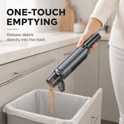 🧹 Cordless Handheld Vacuum Ultra-Light Powerful | Free Gift & Limited Discount