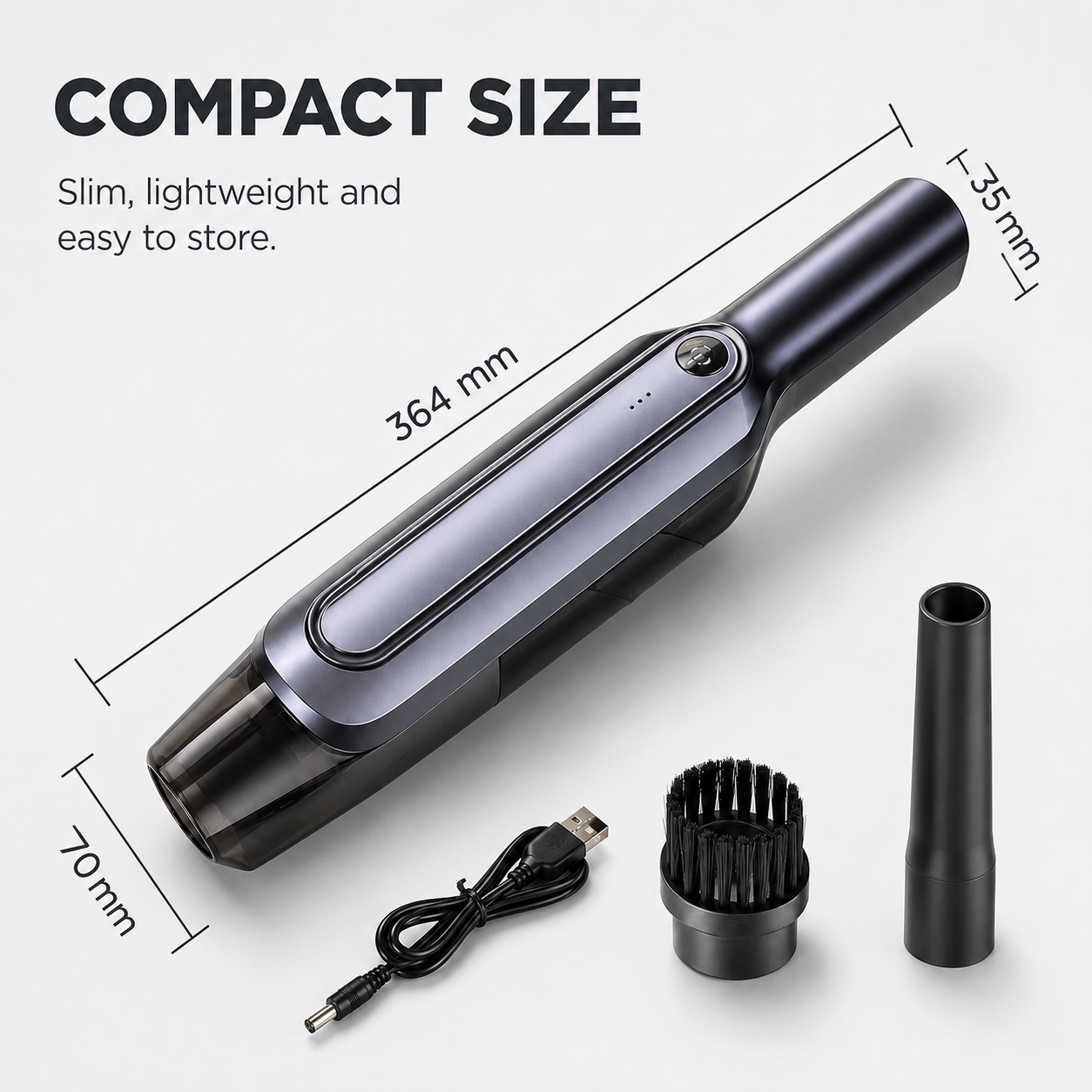🧹 Cordless Handheld Vacuum Ultra-Light Powerful | Free Gift & Limited Discount