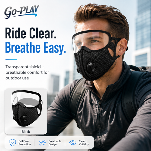 🔥LAST DAY 50% OFF - 💖Reusable Carbon Filter Dust Mask – Built for Active Lifestyles