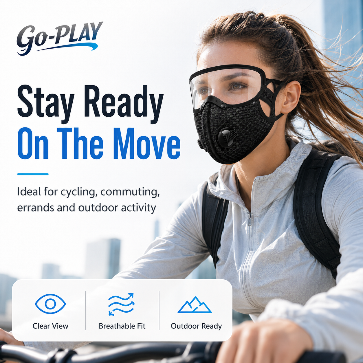 🔥LAST DAY 50% OFF - 💖Reusable Carbon Filter Dust Mask – Built for Active Lifestyles