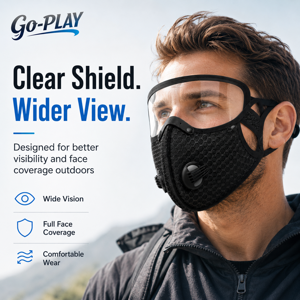 🔥LAST DAY 50% OFF - 💖Reusable Carbon Filter Dust Mask – Built for Active Lifestyles