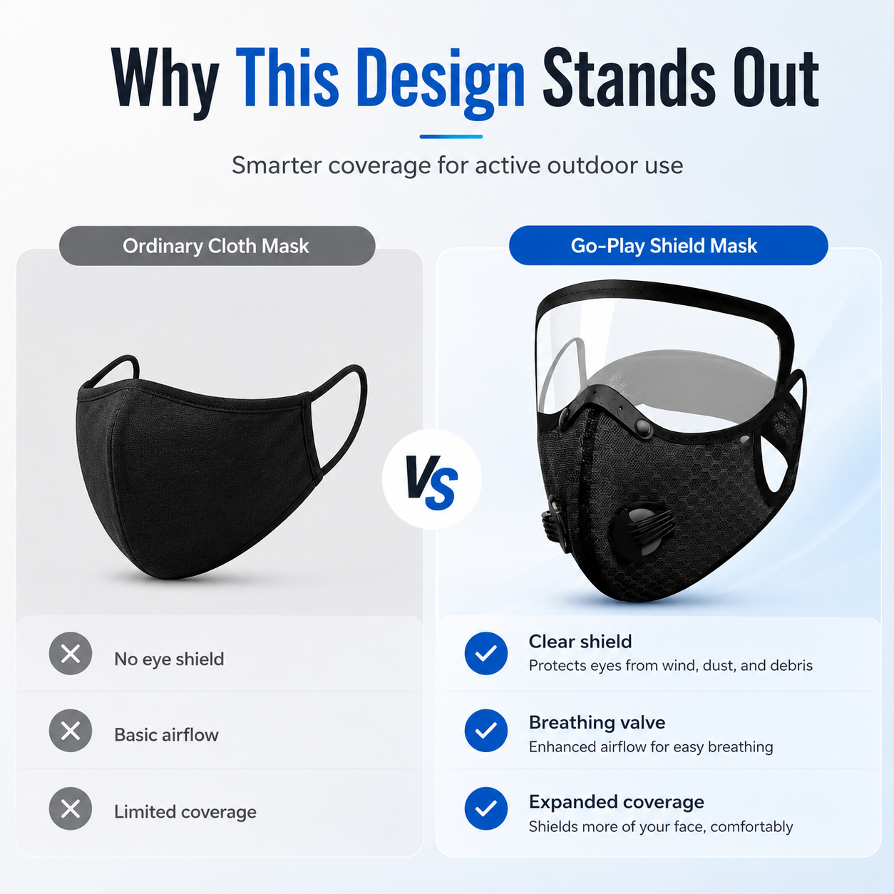 🔥LAST DAY 50% OFF - 💖Reusable Carbon Filter Dust Mask – Built for Active Lifestyles