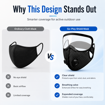 🔥LAST DAY 50% OFF - 💖Reusable Carbon Filter Dust Mask – Built for Active Lifestyles
