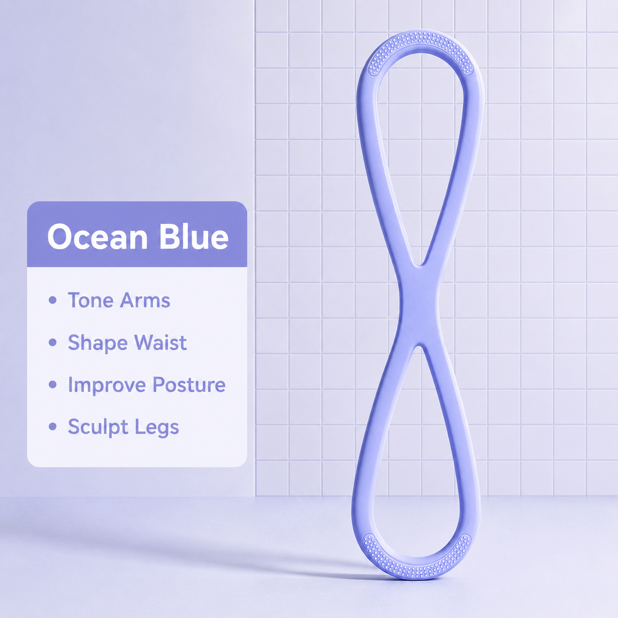 Resistance Bands - Figure 8 TPE Exercise Bands for Women