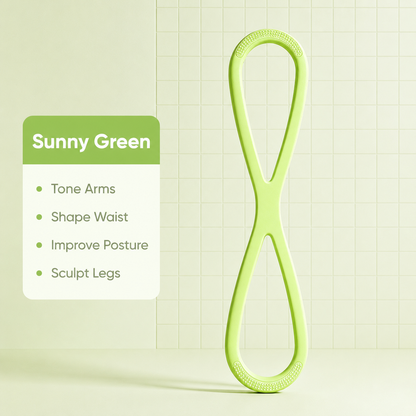 Resistance Bands - Figure 8 TPE Exercise Bands for Women