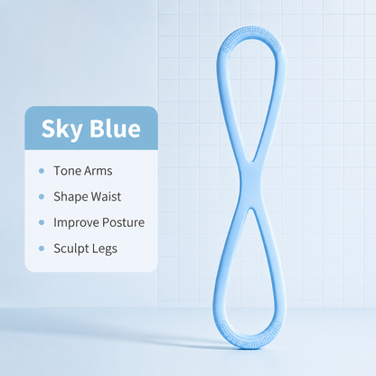 Resistance Bands - Figure 8 TPE Exercise Bands for Women
