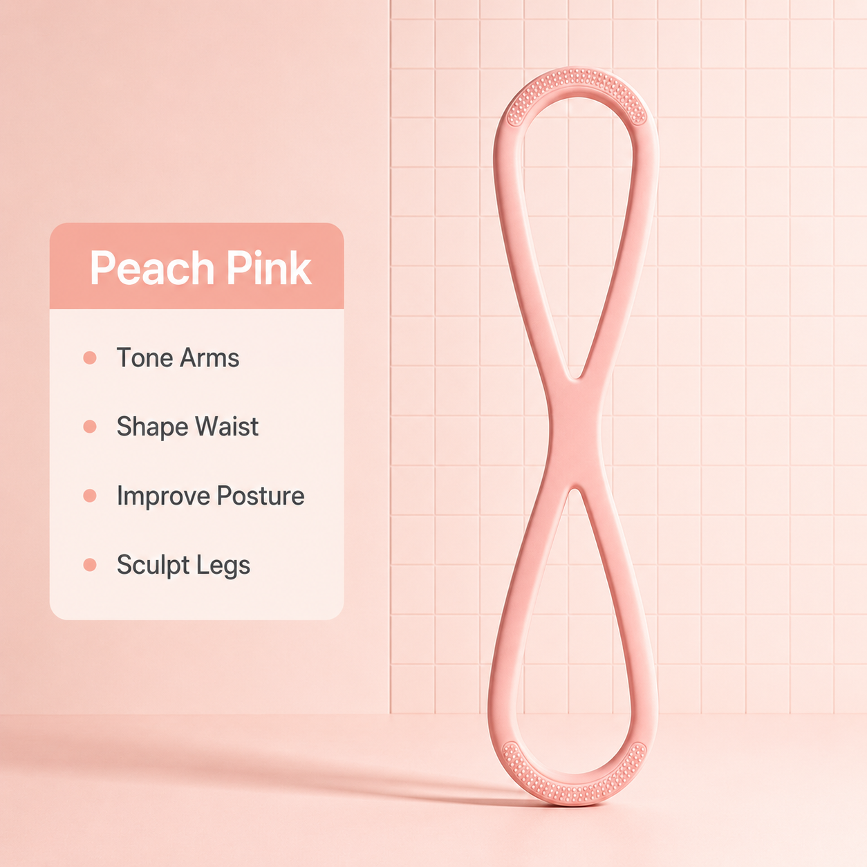 Resistance Bands - Figure 8 TPE Exercise Bands for Women