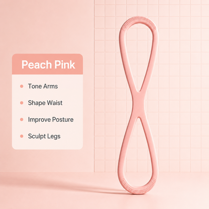 Resistance Bands - Figure 8 TPE Exercise Bands for Women
