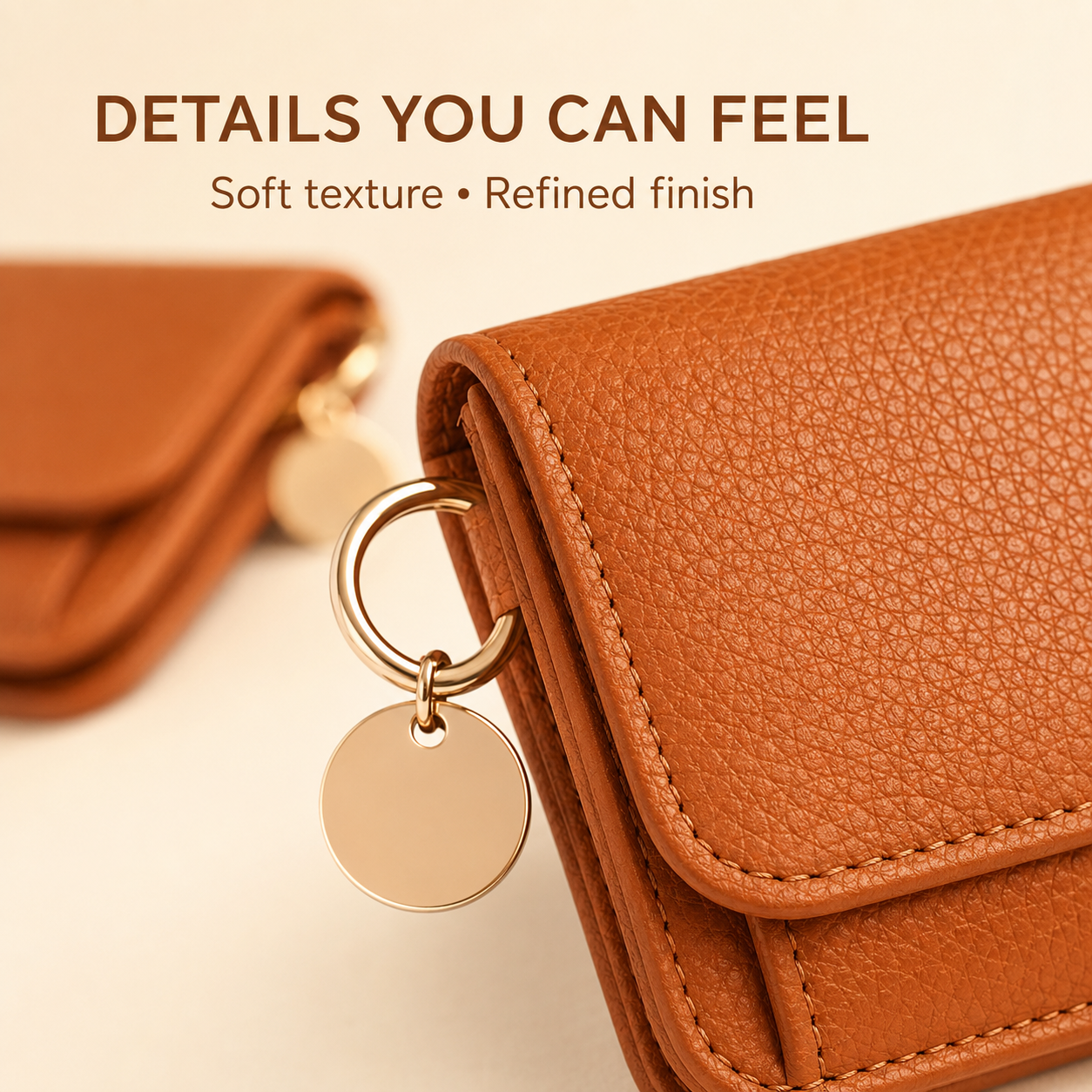 Women's Elegant Minimalist Short Slim Wallet All-match Trendy Mini 3 Bifold Purse Blocking Card Holder Money Clip ID Window Compact Coin Purse Ideal Gift