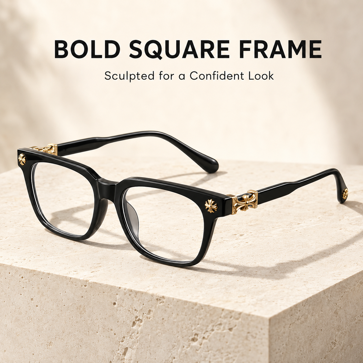 Unisex Blue Light Blocking Glasses – Modern Square Frames for Computer, Gaming & Everyday Use