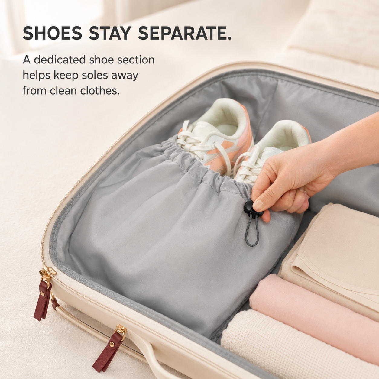 ✨ 2-in-1 Convertible Garment Duffel Bag – Hand Carry or Rolling Trolley