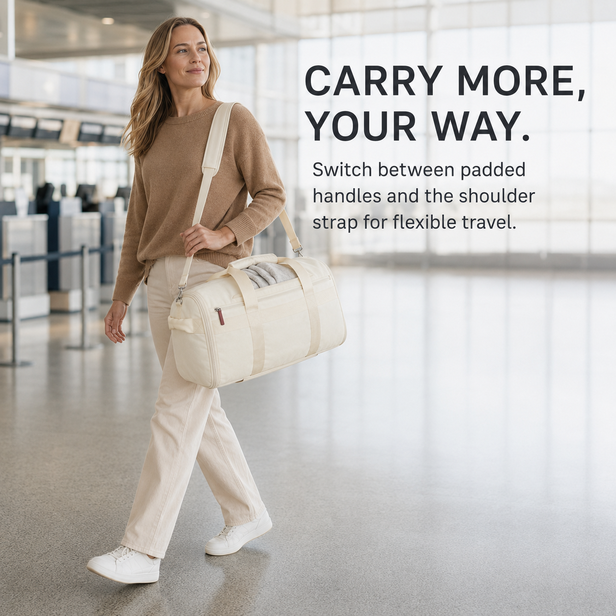 ✨ 2-in-1 Convertible Garment Duffel Bag – Hand Carry or Rolling Trolley