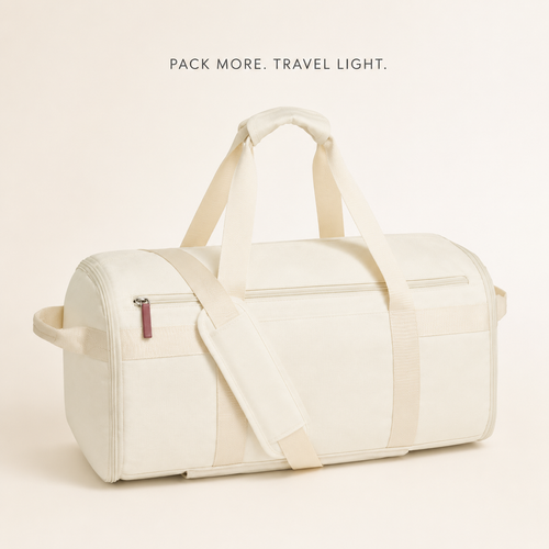 ✨ 2-in-1 Convertible Garment Duffel Bag – Hand Carry or Rolling Trolley