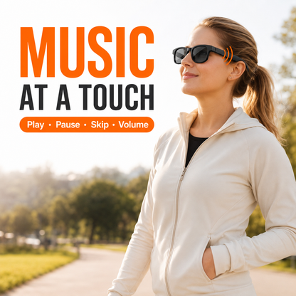 👓Lightweight Smart Glasses with Hands-Free Control