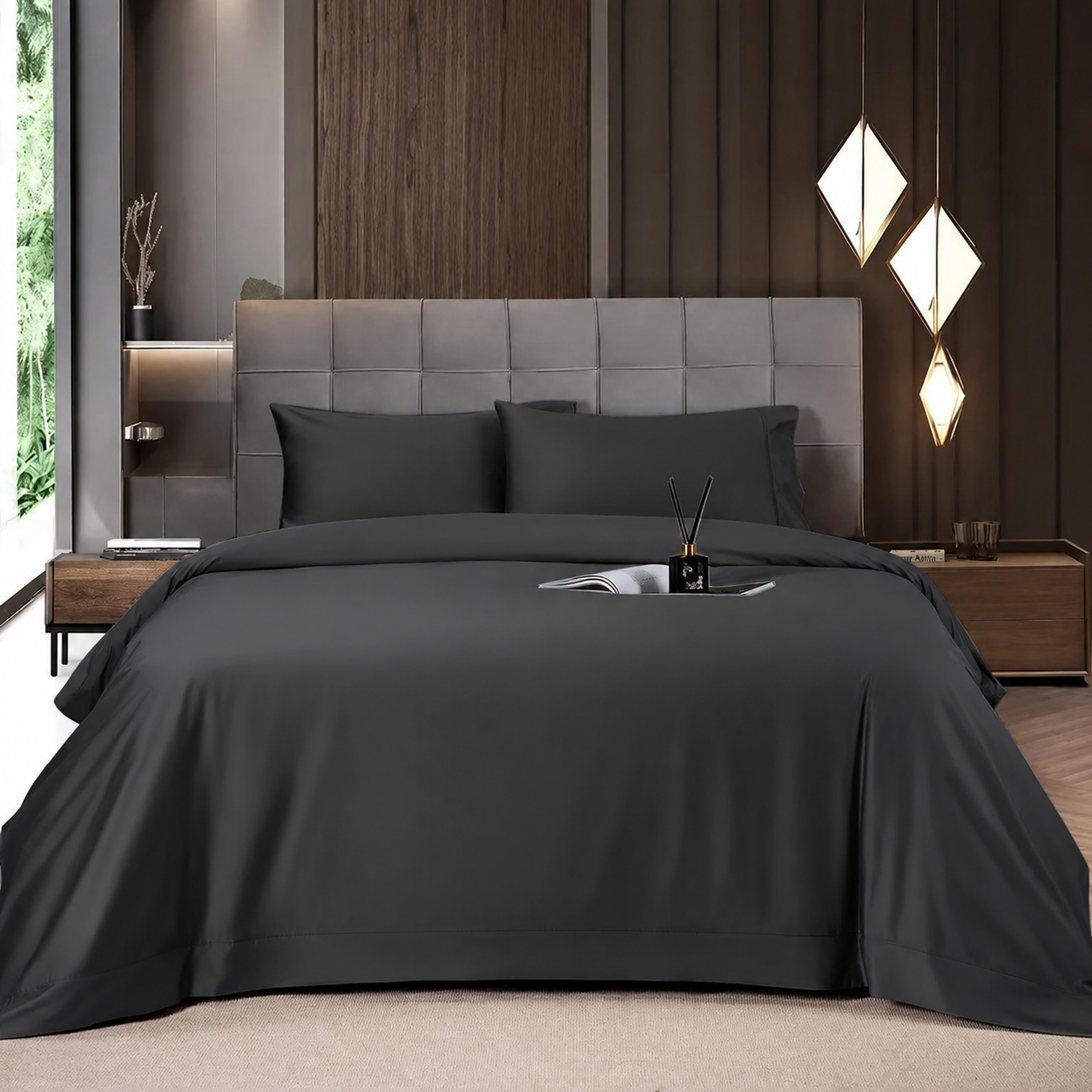 Shilucheng Bamboo Sheets Set - Cooling & Luxury Soft