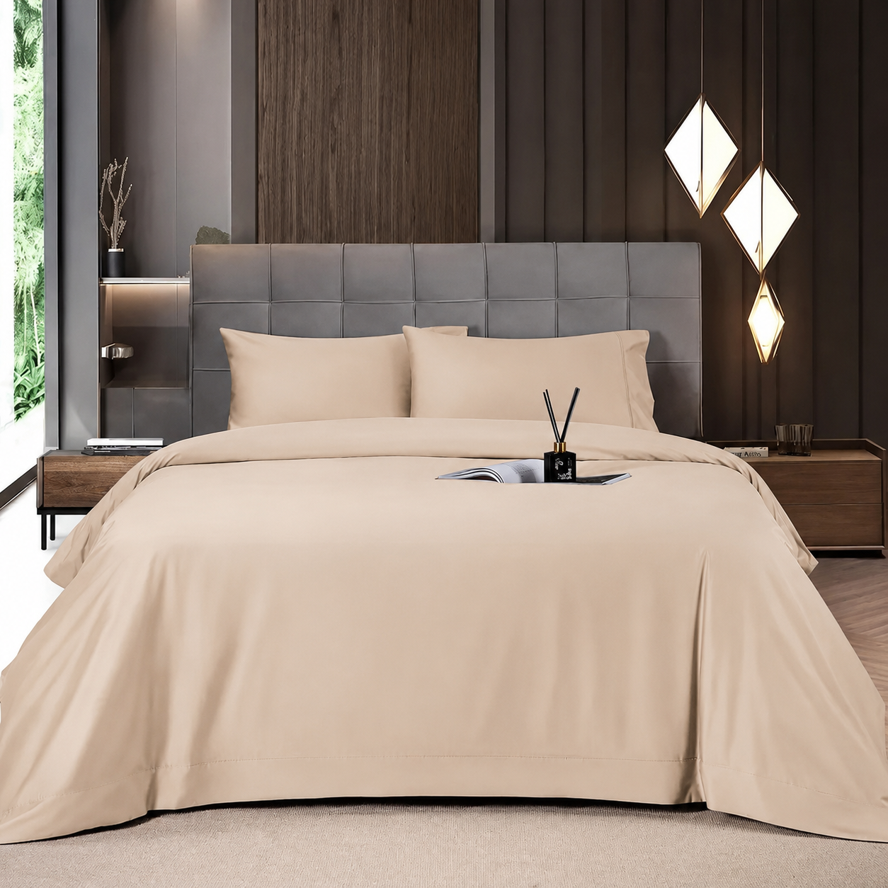 Shilucheng Bamboo Sheets Set - Cooling & Luxury Soft
