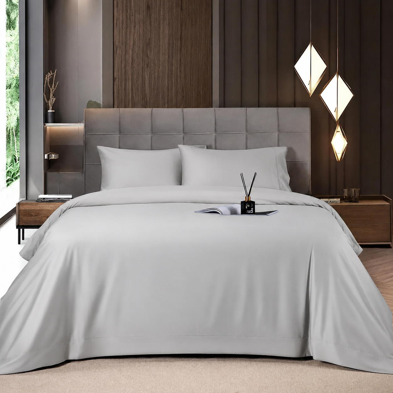 Shilucheng Bamboo Sheets Set - Cooling & Luxury Soft