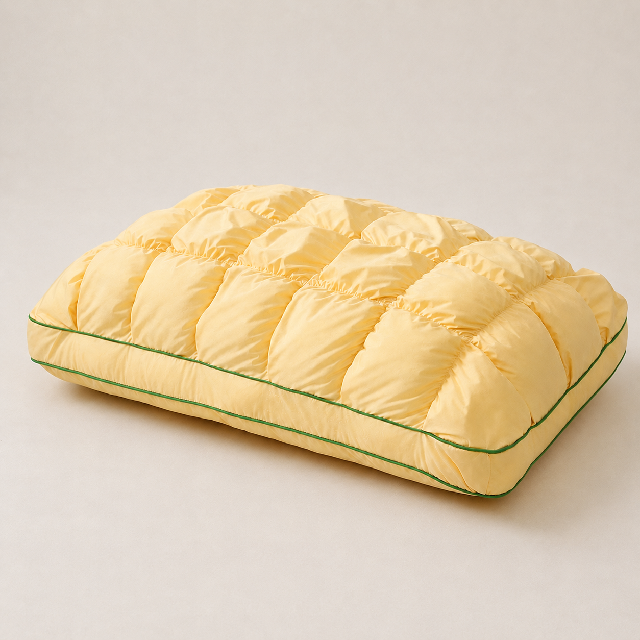Free shipping☁️ Cloud Puff Grid Pillow – Cooling, Fluffy & No-Flat Comfort for Side & Back Sleepers 😴