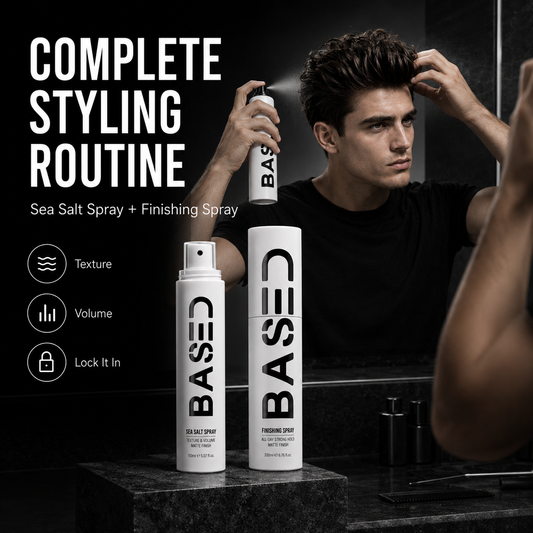 BASED Hair Texture Powder | Instant Volume & Texture | Lightweight, Matte Finish | Simple, Effective, BASED.
