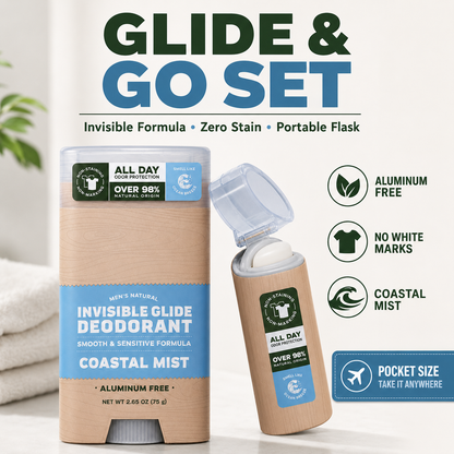 Father's Day Special Offer: 59% Off | Invisible Antiperspirant Spray (Coastal Mist Scent)