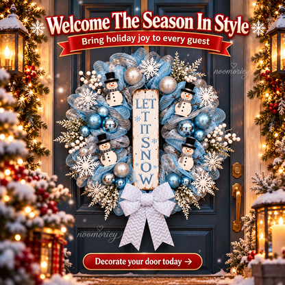 🔥49% Off Last Day-🎅 Merry Christmas Santa Wreath