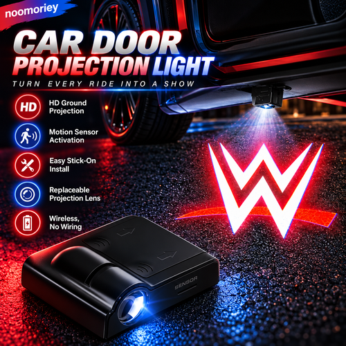 Car Door Welcome Projector Lights – Motion-Activated LED Laser Logo & Ambient Lighting