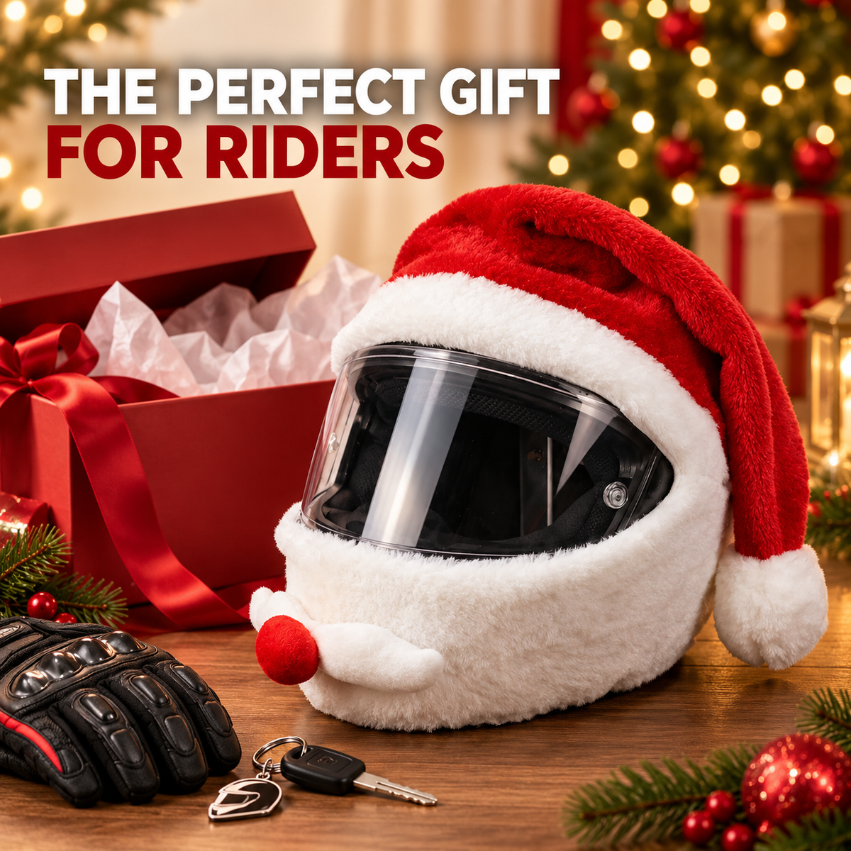 😂 Funny Plush Motorcycle Helmet Cover🏍️   – Eye-Catching Cartoon Full-Face Helmet Accessory