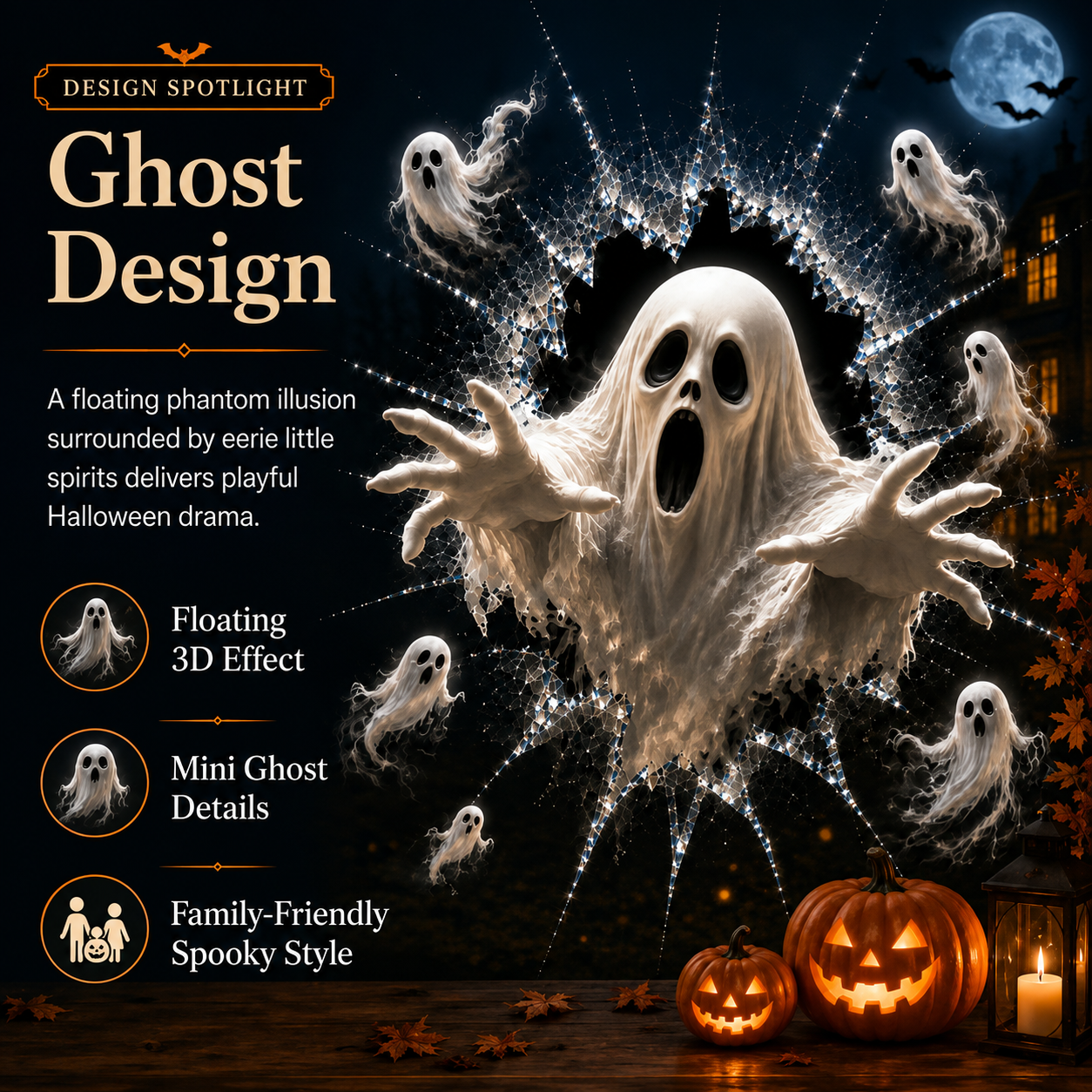 👻Halloween Day 50% Off -🎃 3D Haunted Window Break-In™ Halloween Clings