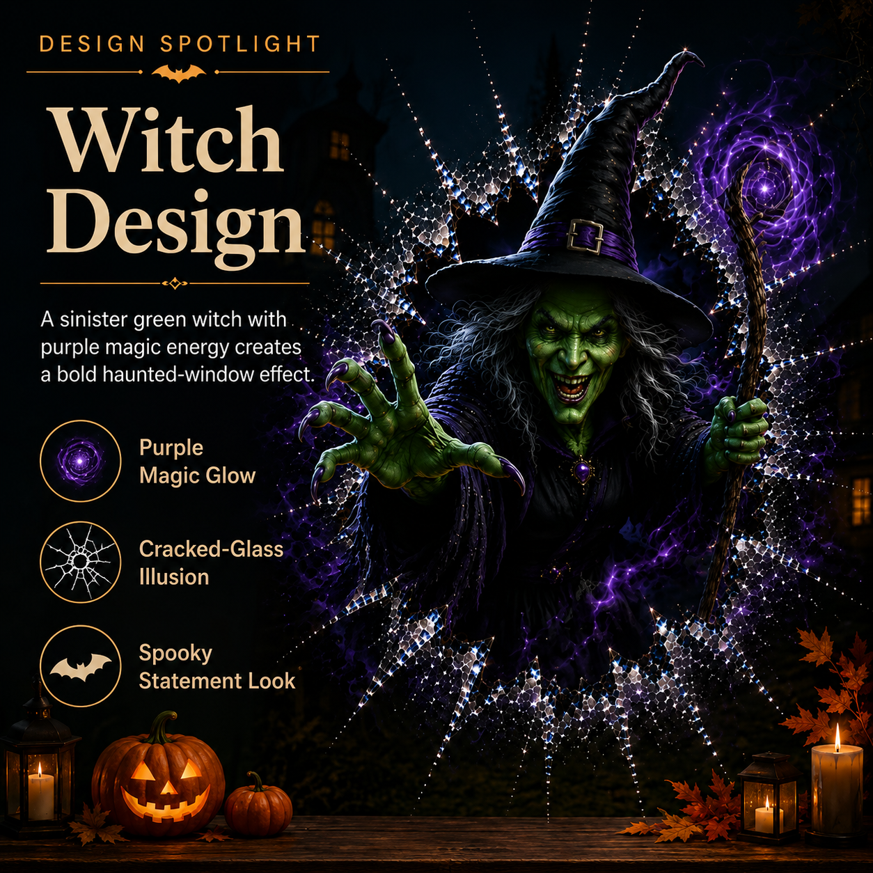 👻Halloween Day 50% Off -🎃 3D Haunted Window Break-In™ Halloween Clings
