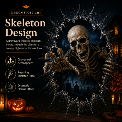 👻Halloween Day 50% Off -🎃 3D Haunted Window Break-In™ Halloween Clings