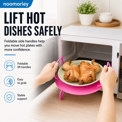 📢📢49% OFF !! ⏰Microwave Folding Tray