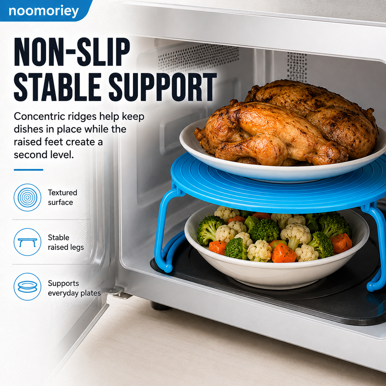 📢📢49% OFF !! ⏰Microwave Folding Tray