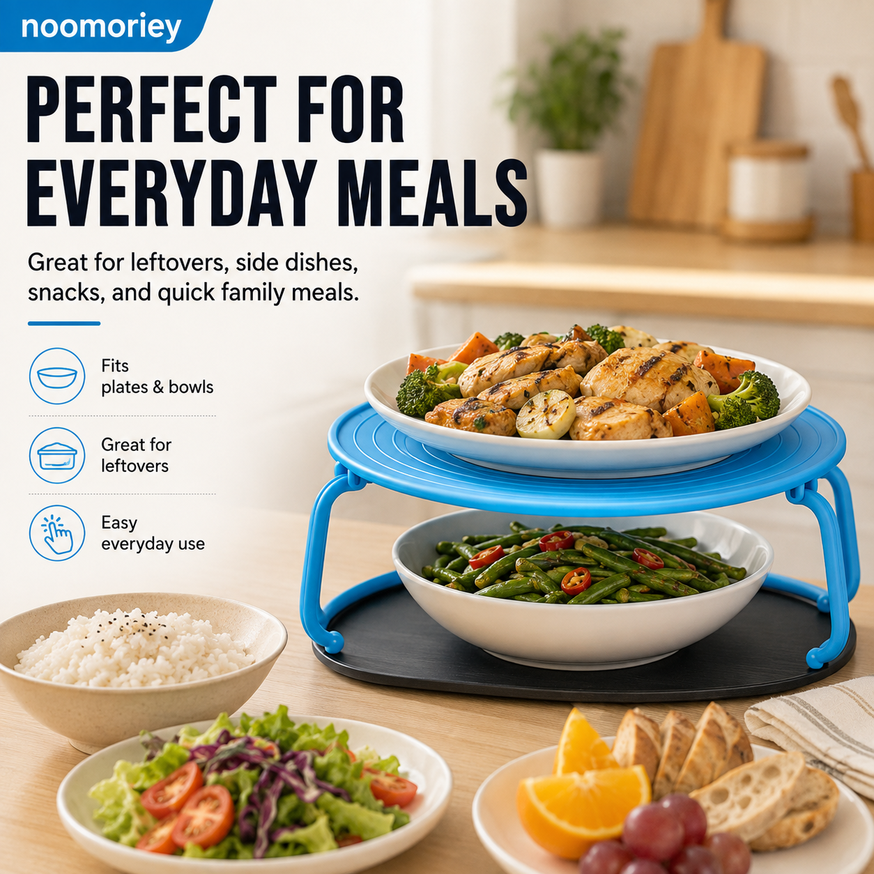 📢📢49% OFF !! ⏰Microwave Folding Tray