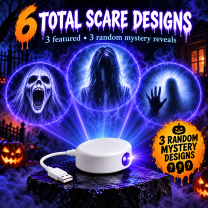 👻 Limited Time: 50% OFF – Halloween Ghost Window Projector, Spooky Effects for Home & Car